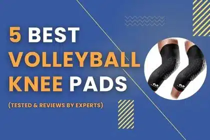 best volleyball shoes knee pads